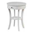 thumbnail image 3 of Convenience Concepts Classic Accents Schaffer End Table in White Wood Finish, 3 of 4