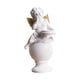 thumbnail image 2 of Resina Alas de ángel Portavelas Estatua de ángel Estatuillas Escritorio Hogar Hotel Candelabros Candelabro para sala de estar Día de San Valentín Aureato Blanco 1 Mano, 2 of 9