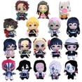 thumbnail image 2 of 15cm Japan Anime Demon Slayer Akaza Rui Iguro Obanai Tanjirou Kamado Nezuko Agatsuma Zenitsu Plush Toys Doll Peluche Gift, 2 of 4