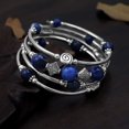 thumbnail image 3 of Pulsera envolvente Pulsera con cuentas bohemias Pulsera colgante apilable elástica multicolor turquesa para mujer oso de fresa  Hogar, 3 of 4