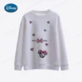 thumbnail image 5 of Nueva sudadera con capucha de cuello redondo con estampado de Minnie Mickey Mouse de Disney para mujer, sudadera con capucha de invierno y otoño, chándal holgado de dibujos animados para mujer, 5 of 5