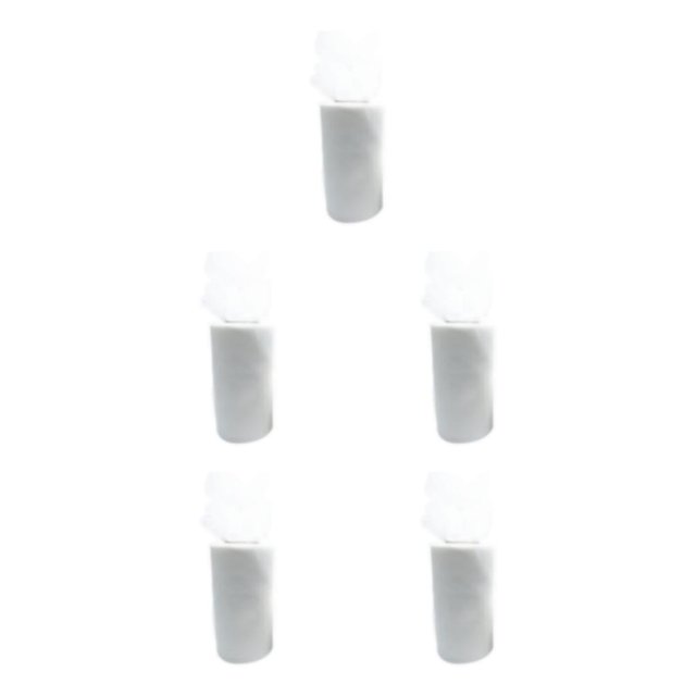 Guardoinrt Polyester White Roll Wedding Tape Durable And Reliable Wedding Essentials Color Available Roll Tulle white 5Set