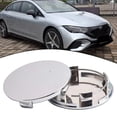 thumbnail image 3 of 4 Pcs Enjoliveur de Roue 70 mm Enjoliveur de Moyeu Chrome Argent Plastique ABS Enjoliveur de Roue Auto Couvercle de Moyeu de Roue Couvercle de Roue Plat, 3 of 7