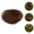 thumbnail image 5 of MRLESS 12pcs Miniature Artificial Bird Nests Simulated Bird Nest For Easter Garden Photography Props Home Office Birdcage Decoration 7CM, 5 of 8