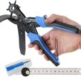 thumbnail image 3 of （Blue）Leather Hole Punch [Perfect Set] Professional Belt Punch, 3 of 4