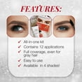 thumbnail image 3 of Ardell Eyebrow Tint Kit, Semi-Permanent Eyebrow Dye with Natural Extracts, Dark Brown, 3 of 6