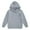 Grey, variant on HUITKMM Cool Jackets Boys and Girls Hoodies & Sweatshirts Long Sleeve Pullover Solid Casual Outerwear Cozy Lined Hooded Sweater for Toddler To Tee