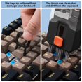 thumbnail image 2 of Kit de limpieza para teclado Ordilend con spray, herramienta multiuso, 2 of 8
