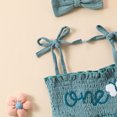 thumbnail image 6 of Emy DolaBaby Girl 1st Birthday Outfits One Year Old Tulle Romper Sleeveless Bodysuit Princess Cake Smash Tutu Dress, 6 of 8