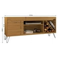 thumbnail image 3 of Manhattan Comfort Baxter Mid-Century- Modern 53.54" TV Stand with Wine Rack in Cinnamon, 3 of 3