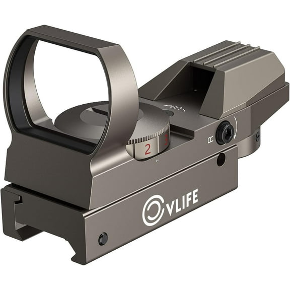 CVLIFE 1X22X33 Red Green Dot Sight with 20mm Rail