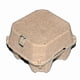 thumbnail image 1 of Kraft Pulp Egg Cartons 4-compartment Chicken Eggs Tray - Pack of 10, 1 of 3
