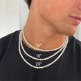 thumbnail image 2 of Collar de perlas para hombre y mujer, collar de cuentas de hilo Simple hecho a mano, joyería de moda para hombres y niñas, collares para banquete de boda 2022, 2 of 4