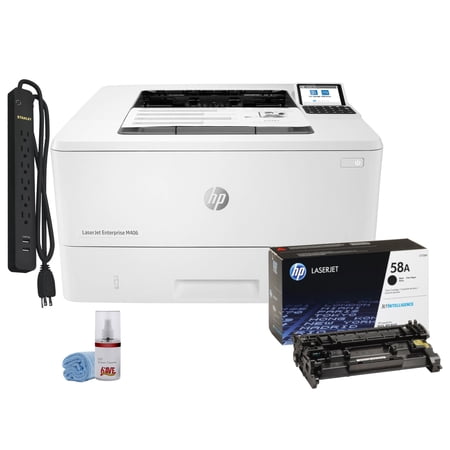 HP LaserJet Pro M406dn Monochrome Business Laser Printer with Duplex Printing & Ethernet (3PZ15A) (Sold Without Manufacturer Warranty)