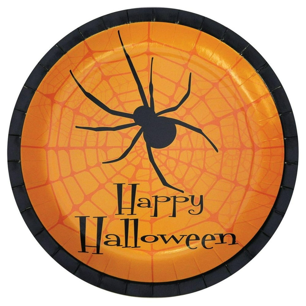 Happy Halloween Plates 8 Pack of 9" Party Supplies