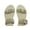 Beige, variant on Chain Adult Women Flip Flop Slide Sandal #1 Extraable Extra Cushioned (7 US, Beige)