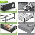 thumbnail image 2 of Organizador rodante para debajo de la cama Beborxue, 2 unidades, 60 L, 2 of 6