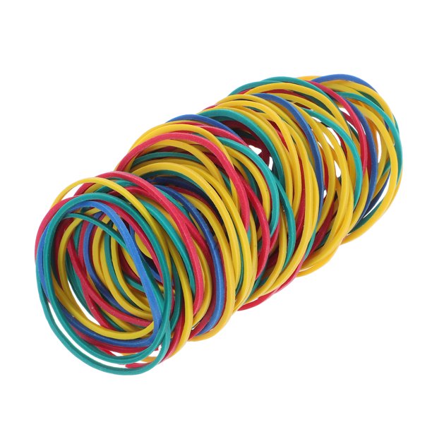 WHAMVOX 400Ud Bandas Elásticas Coloridas Para Oficina Ideales Para Empaques Y De Organización