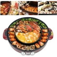 thumbnail image 3 of MONIPA 2 in 1 2200W Pot BBQ Grill Pot Household Electric Grill Barbecue Plate 3.6 L suitable for 2-5 people, 3 of 8