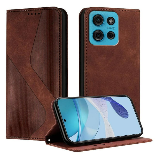 Funda Cartera GANGXUN para Motorola MOTO G75 5G , Soporte, Ranuras para Tarjetas y Cierre Magnético