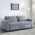 thumbnail image 6 of ACME Rogyne Storage Sofa in Gray, 6 of 9