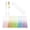 B, variant on 30 Clear Acrylic Bookmark, Plastic Page Markers, with 30 Tassels for DIY Crafts and Gift Tags C