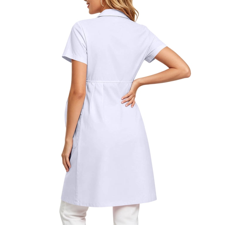 white short sleeve maternity dress Gamivast Dresses for Maternity Nursing Dress Short Sleeve Crew Neck Sleep  Dress Maternity Dress Loose Fit Lounge Dress for Breastfeeding Nightgown