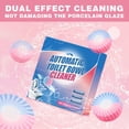 thumbnail image 6 of Toilet Cleaning Tablets Blue – Urine Stain & Remover, Limescale Dissolver, Bathroom Toilet Cleaner, 50g Tablet, 4 Count Box, 6 of 8