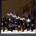 thumbnail image 2 of Navidad alce copo de nieve ventana pegatina calcomanía fondo decoración pegatinas de pared Sincero Electrónica, 2 of 5