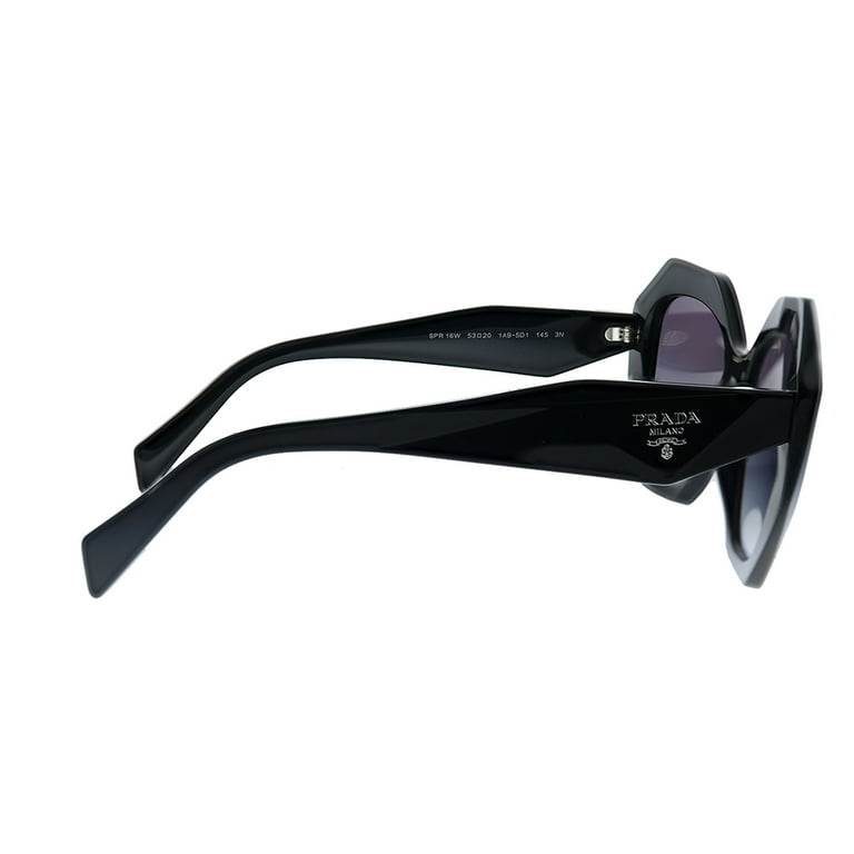 PRADA キャットアイサンクラス PR16WS 1AB5D1 Sunglasses Prada PR 16 WS 1AB5D1 Black Grey Gradient