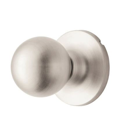 Hyper Tough Interior Non-Locking Ball Passage Hall & Closet Doorknob Stainless Steel Finish