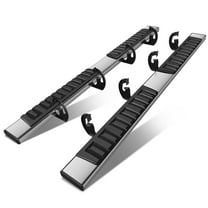 DNA Motoring 6.75" Side Step Nerf Bars Running Boards for 09-14 Ford F150 Super Crew Cab