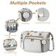 thumbnail image 5 of Bolso Pañalera Tonyeee Grande Impermeable Gris para Viaje, 5 of 7