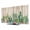 Brown, variant on Indoor Elastic TV Cover, Summer Botanical Dust Proof TV Screen Slipcover Protection, Tropical Cactus Succulents Gray Plaid Stretch Waterproof Monitor Fitted 50" TV Covers for Inside