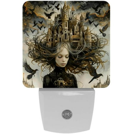 

Girl LED Square Night Lights - Stylish and Energy-Efficient Room Lighting!