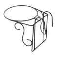 thumbnail image 1 of jinwen Railing Flower Pot Hanging Basket Iron Art Potted Display Rack for Deck Home A, 1 of 9