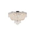thumbnail image 1 of Elegant Lighting Century 16" 4 Light Royal Crystal Flush Mount, 1 of 6