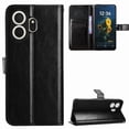 thumbnail image 5 of Wallet Case for TCL NxtPaper 70 Pro 5G with Card Holder, PU Leather Flip Phone Case with Kickstand Magnetic Closure Wrist Strap Black, 5 of 5