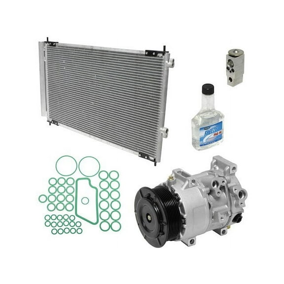 A/C Compressor Kit - Compatible with 2006 - 2008 Toyota RAV4 2.4L 4-Cylinder 2AZ-FE 2007