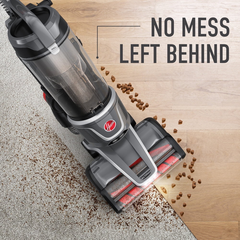 Hoover Upright Vacuum Cleaner - HEPA Media Filter Swivel Steering