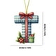 thumbnail image 3 of Adorno Navideño con 26 Letras para Árbol de Navidad, Colgante, Adorno Navideño, Decoración Navideña, Colgante para Árbol de Navidad., 3 of 7