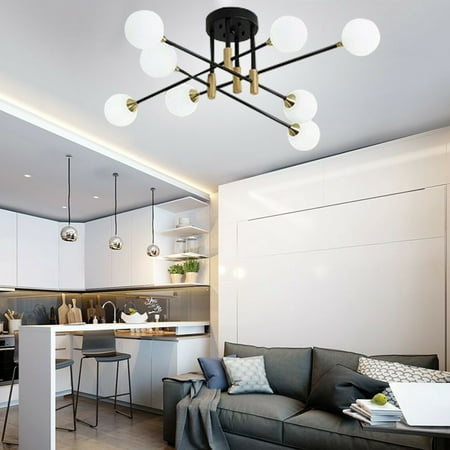 

MONIPA Nordic Chandelier Metal Sputnik Pendant Ceiling Lighting