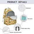 thumbnail image 4 of Sunflower Backpack for School,Cute School Bag,Schoolbag with Adjustable Shoulder Straps & Padded Back,13.4"x11"x4.7", 4 of 6