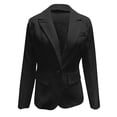 thumbnail image 4 of Zshosam Blazers for Women,Womens Casual Suit Collar Blazer Business Open Front Work Office Jacket Cardigan(Black,XXL), 4 of 5
