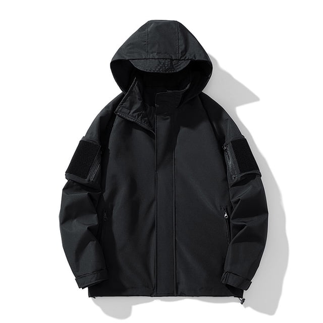 EGNMCR Manteau Matelassé Léger pour Homme Automne Extérieur Coupe Ajustée Mince à Capuche Manteau de Randonnée avec Poches Décontracté Couleur Unie Patchwork à Fermeture Éclair Protection Solaire Pardessus Coupe-Vent