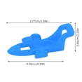 thumbnail image 2 of Hearth & Gear Fishing Rod Hook Holder Fish Hook Holder Fish Holder With 3 Sizes Rubber Ring Fish Hook Holder Quick Mount Holder Walleye Roster Tales for N Pickle Ice Rod Building Kits Ice Tailo Tackle, 2 of 3