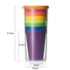 thumbnail image 1 of Taza De Plástico, Juego De Batalla De Agua, Reutilizable, Para Picnic, Viaje, Divertido, Portátil, Traje De Arcoíris, Taza Para Fiesta, Taza Para Beber Para Niños 7 Uds. seitruly HA023591-00, 1 of 7