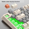 thumbnail image 4 of Teclado para juegos K82, 94 teclas con Mouse, teclado luminoso, luz RGB para PC y portátil, 4 of 8