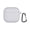 Grey, variant on Replacement Case Compatible With 4 Shockproof Silicone Earbuds Cover With Clip Hook
