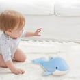 thumbnail image 5 of Glow in Dark Dolphin Plush Toy, 7.8In Soft Stuffed Marine Animal, Realistic Simulation Cuddly Doll, Polyester Washable Decorative Companion, Birthday Gift for Kids Boys Girls, 5 of 6